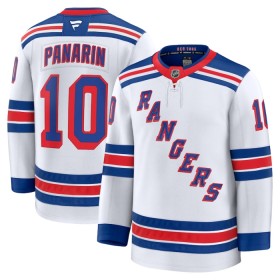 New York Rangers tröja Fanatics Premium Artemi Panarin 2024-25 Vit Borta - NHL Tröjor Herr